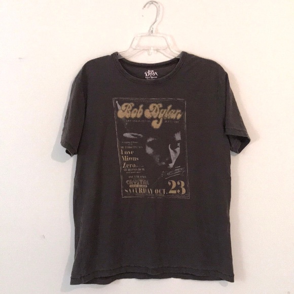 Lucky Brand Other - Lucky Brand | Bob Dylan Graphic Tee Charcoal Gray